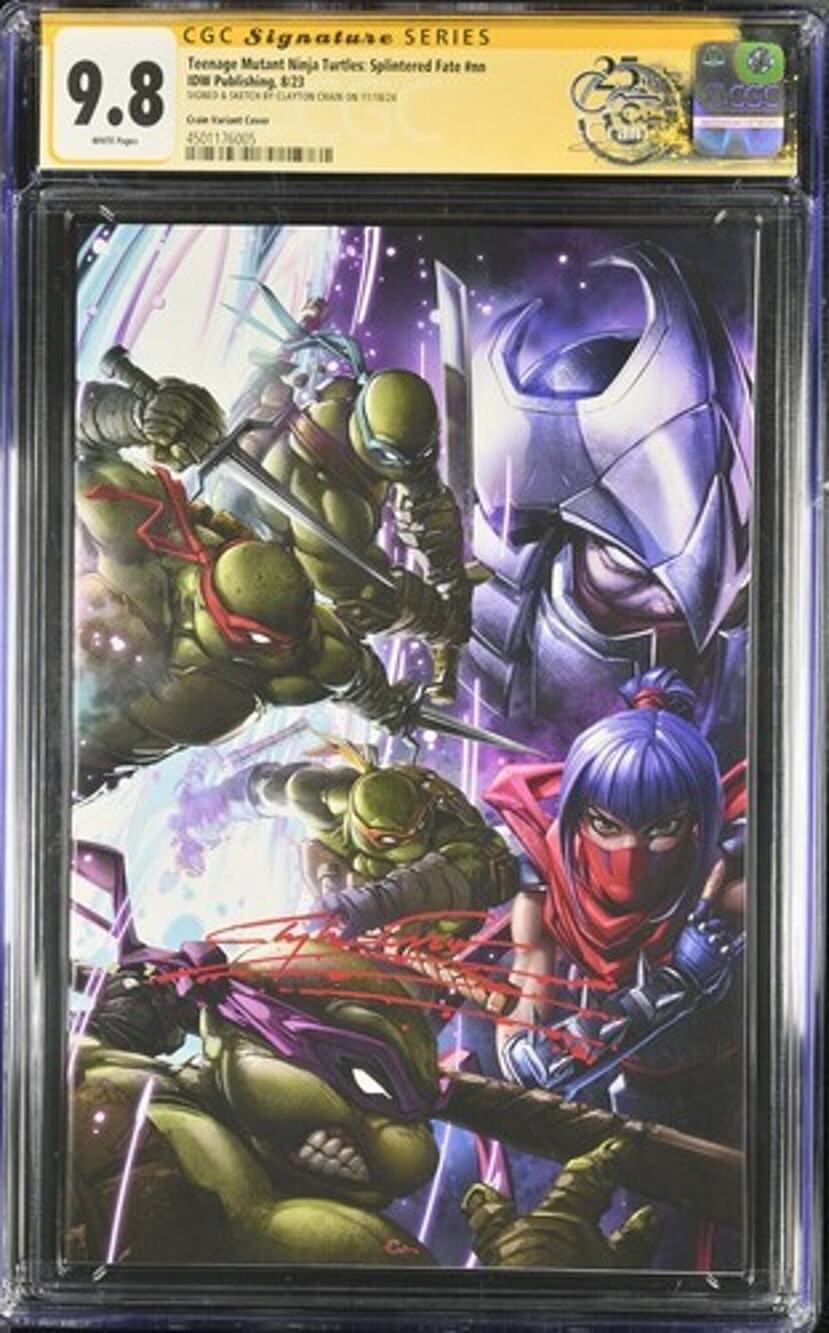Teenage Mutant Ninja Turtles: Splintered Fate IDW Games One-Shot CGC 9.8 SS